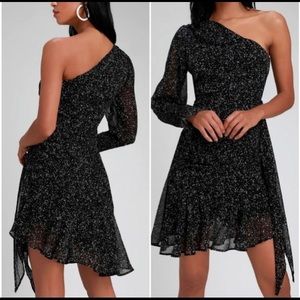 Honey Punch One Sleeve Dress